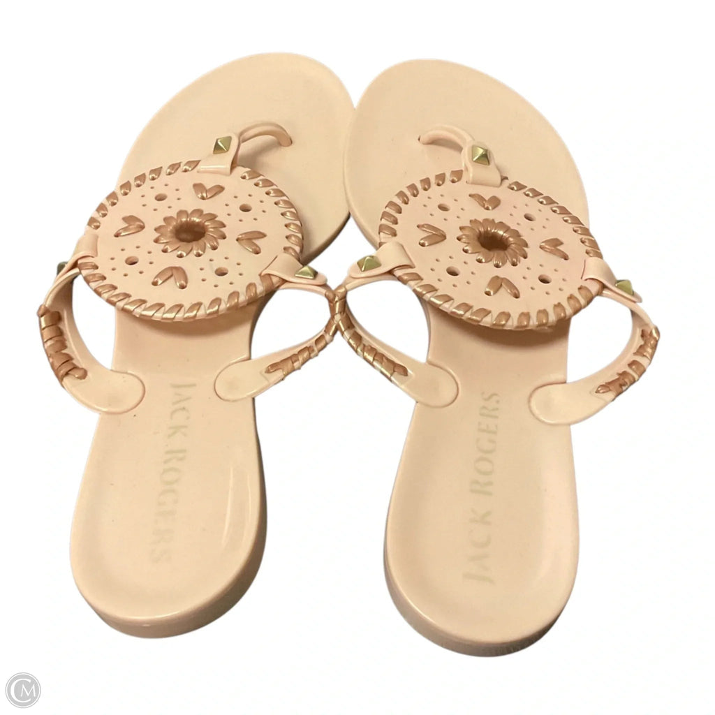 Sandals Flip Flops By Jack Rogers In Pink, Size: 9