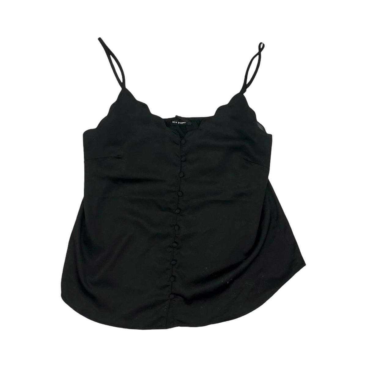 Blouse Sleeveless By Blu Pepper In Black, Size:S