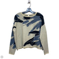 Sweater By Marla Wynne In Cream & Grey, Size: Xs