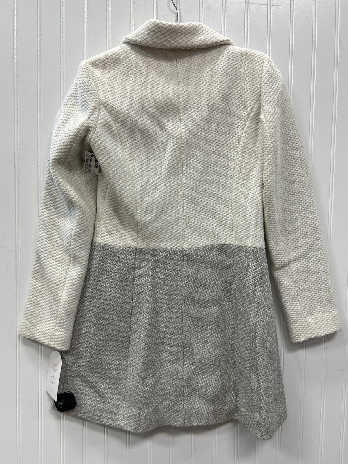 Coat Peacoat By Jessica Simpson In White, Size:Xs NWT