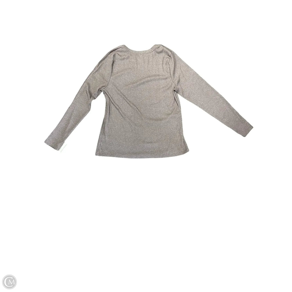 Top Long Sleeve Basic By A New Day In Mauve, Size: Xxl