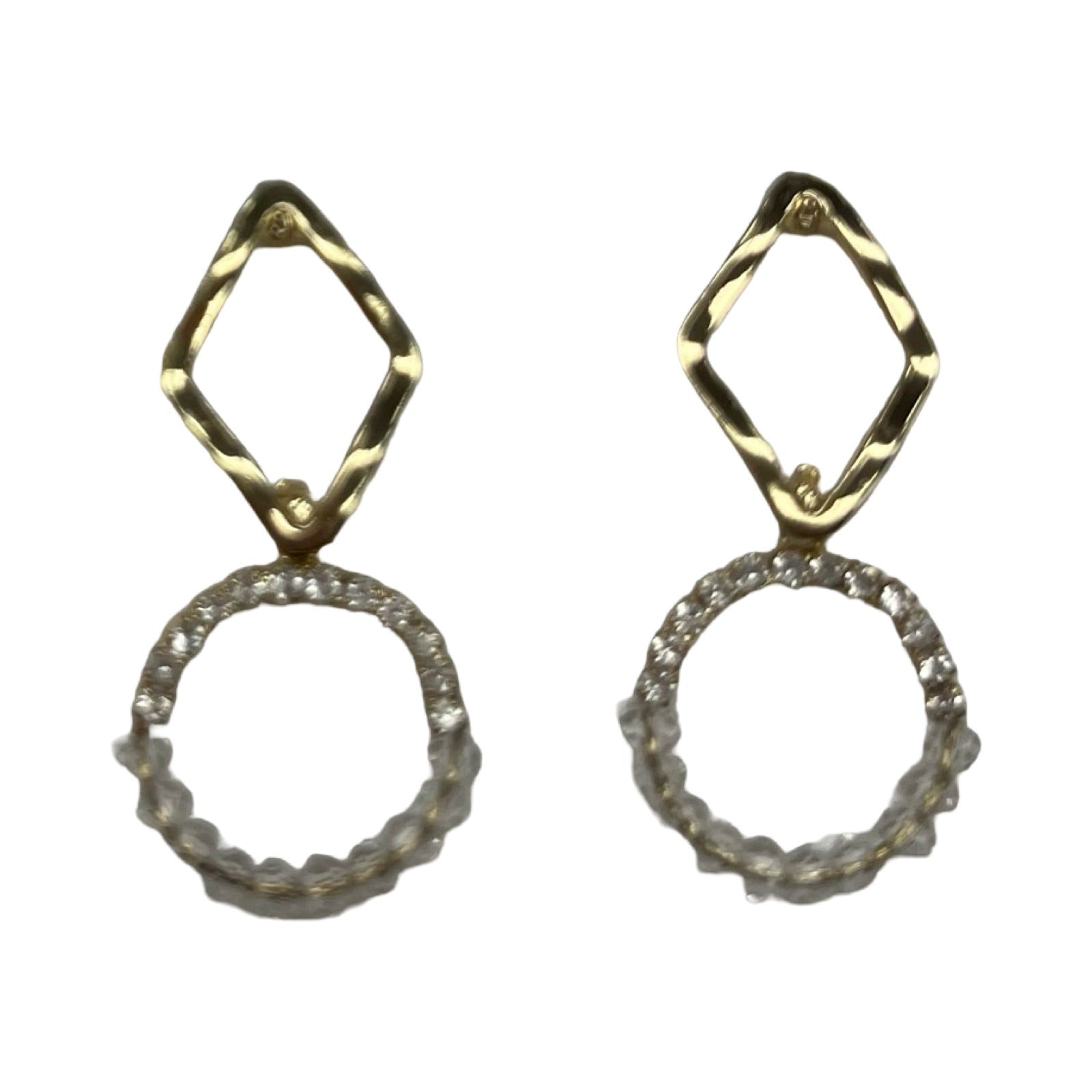 Earrings Dangle/Drop By Clothes Mentor In Gold