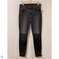 Jeans Skinny By 7 For All Mankind In Grey Denim, Size: 10