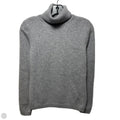 Turtleneck Sweater Cashmere By Garnet Hill In Grey, Size: M