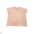 Athletic Top Short Sleeve By Lululemon In Pink, Size: Xl