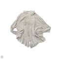 Top Long Sleeve By Cmb In Cream, Size: Osfm