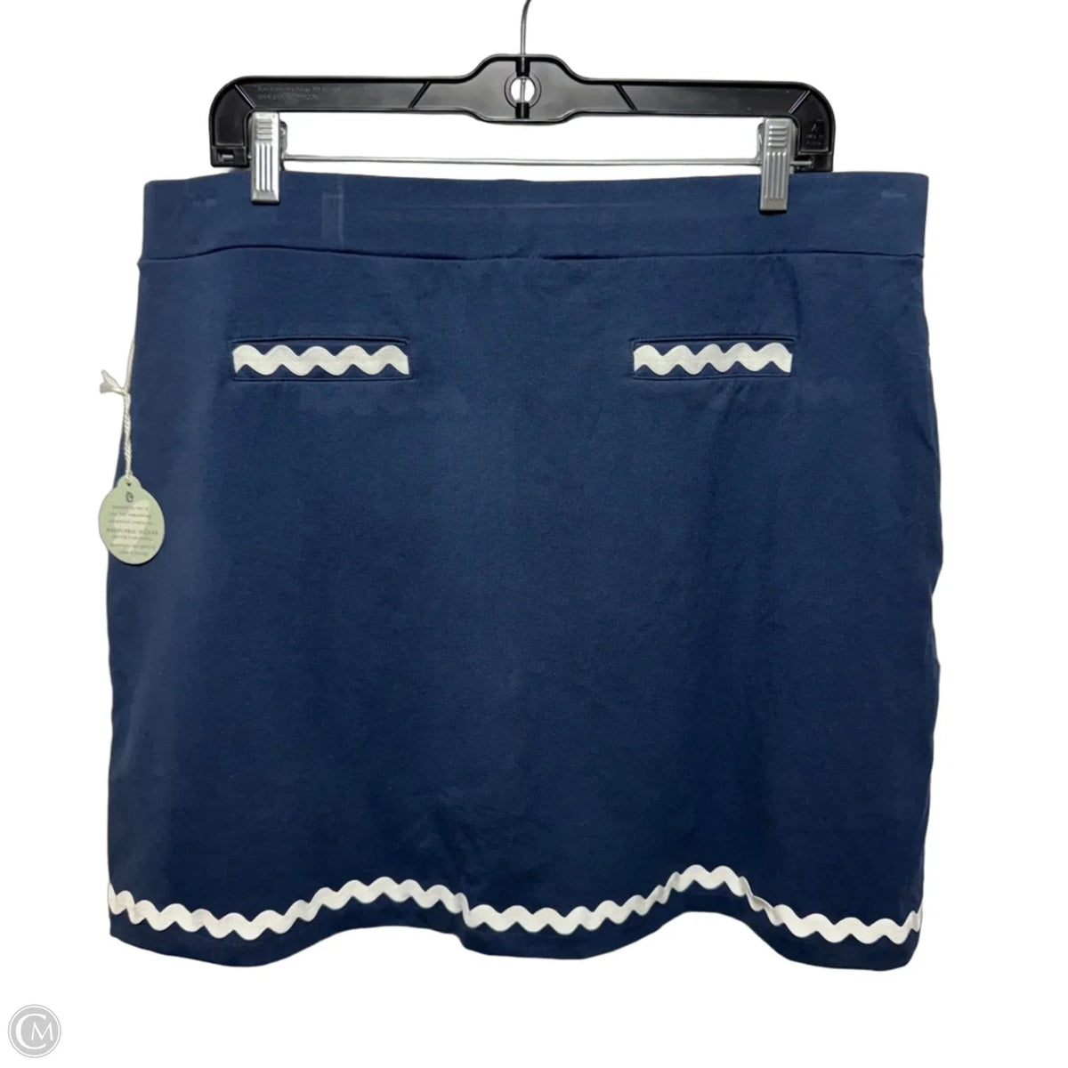 Skirt Mini & Short By Spartina In Navy, Size: Xl