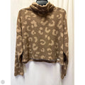 Top Long Sleeve By Gaze In Brown, Size: L