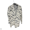 Coat Peacoat By Baciano In Blue & White, Size: S