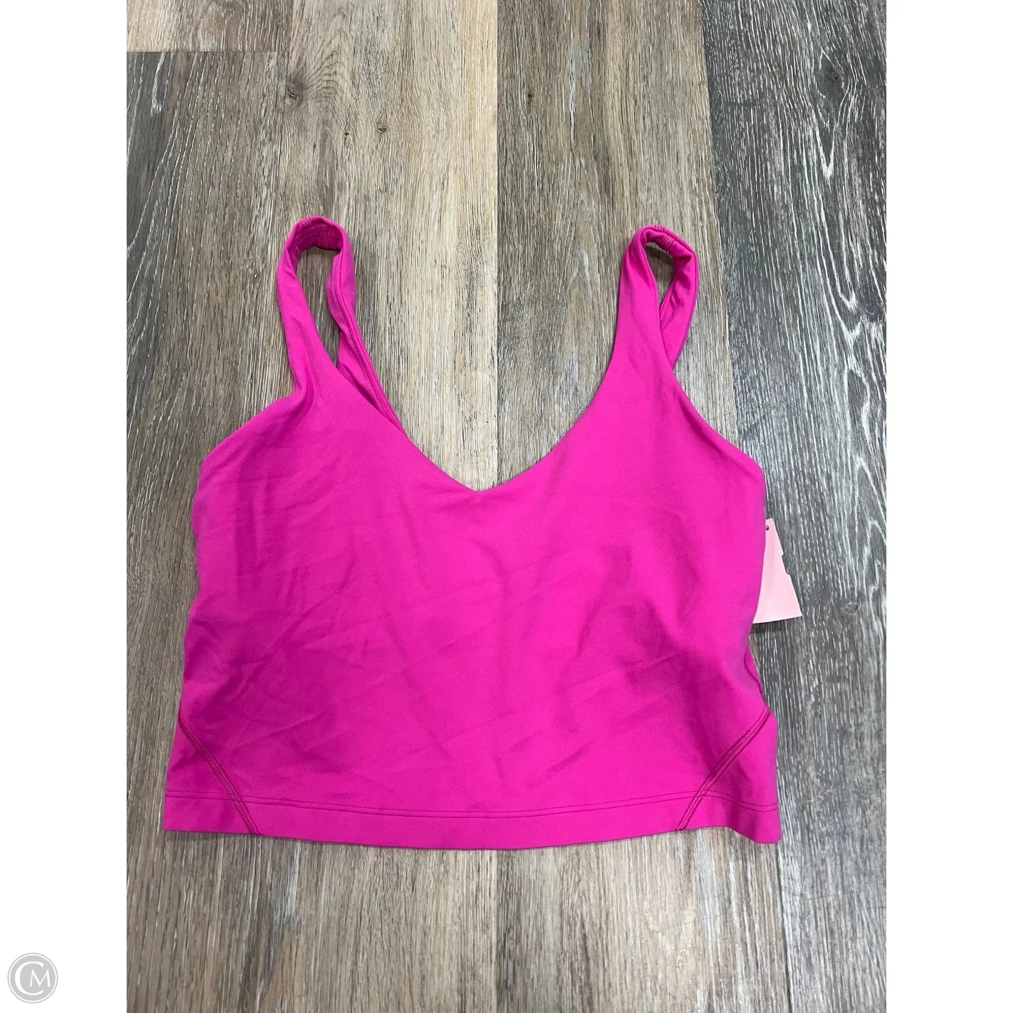 Athletic Tank Top By Lululemon In Pink, Size: 6