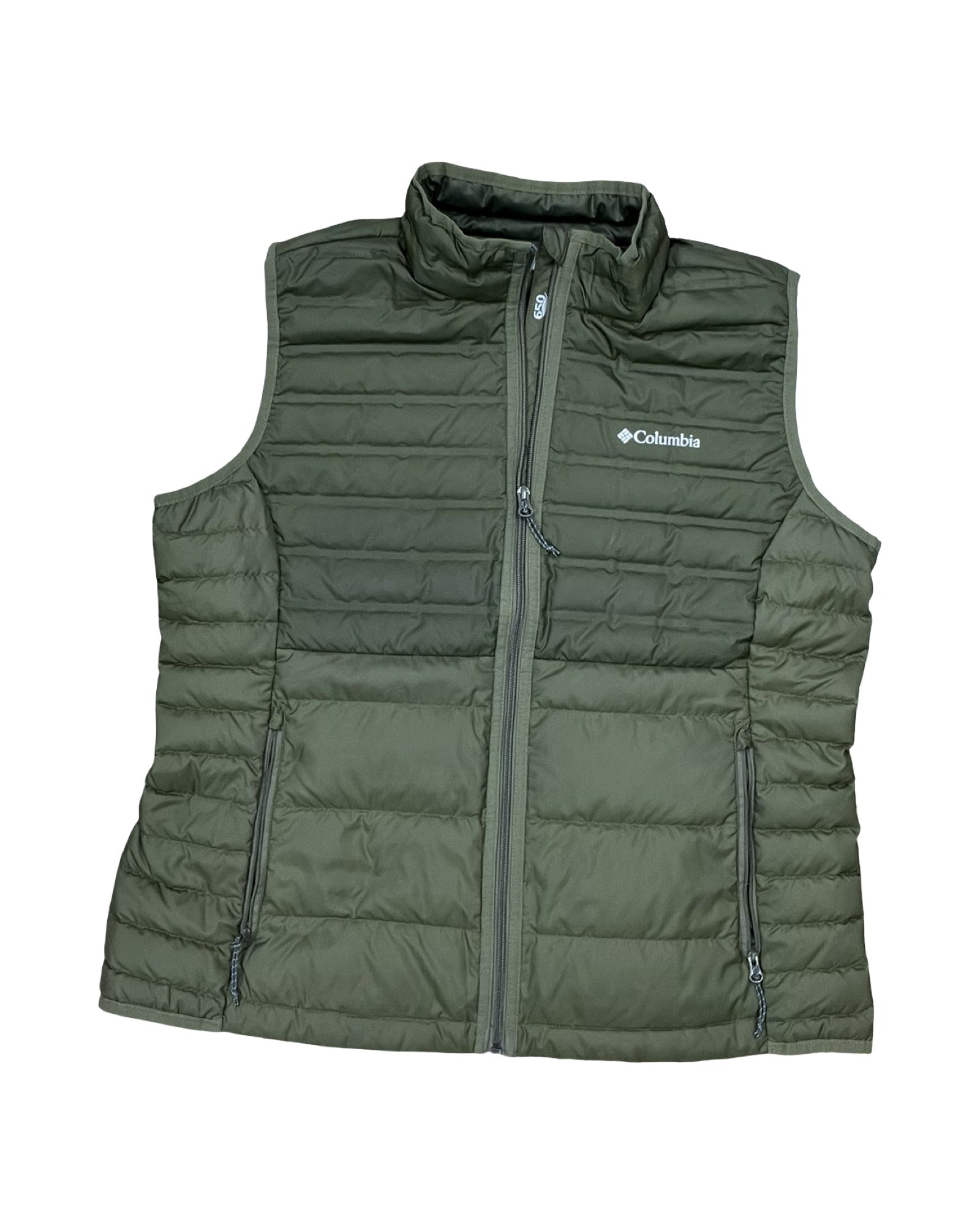 Vest Puffer & Quilted By Columbia In Green, Size:Xl