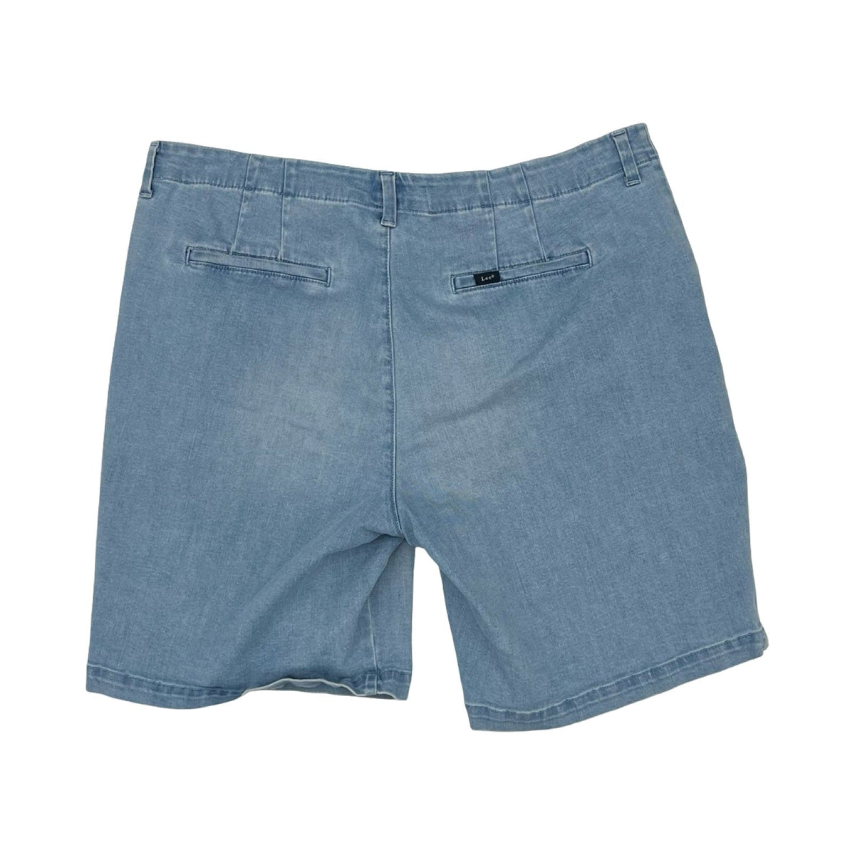 Shorts By Lee In Blue Denim, Size:20