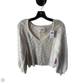 Sweater By Abercrombie And Fitch In Cream, Size: Xs