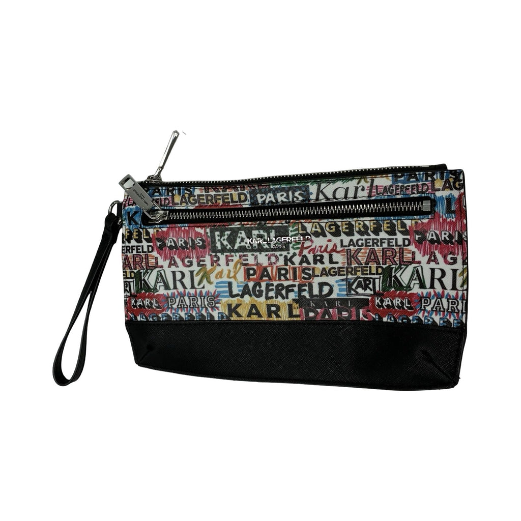 Wristlet Designer By Karl Lagerfeld In Multi, Size:Medium