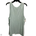 Top Sleeveless By A New Day In Green, Size: 3x