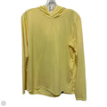 Athletic Top Long Sleeve Hoodie By Patagonia In Yellow, Size: L