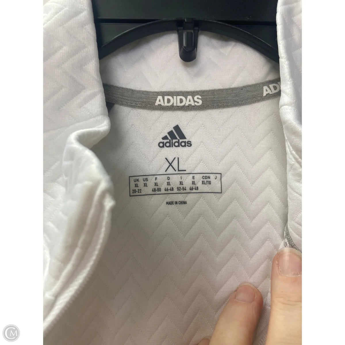 Jacket Other By Adidas In White, Size: Xl