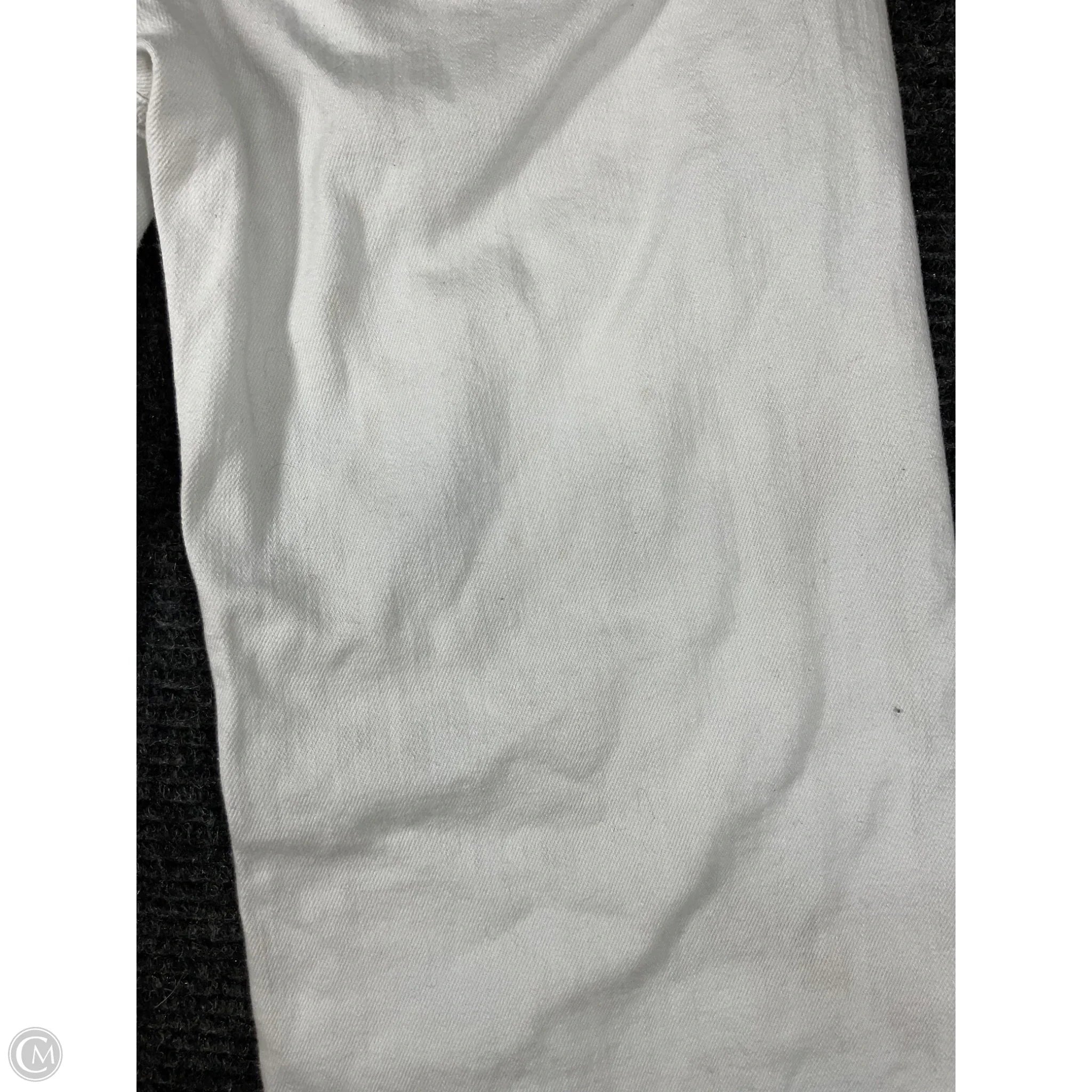 Jeans Wide Leg By Maeve In White Denim, Size: 4