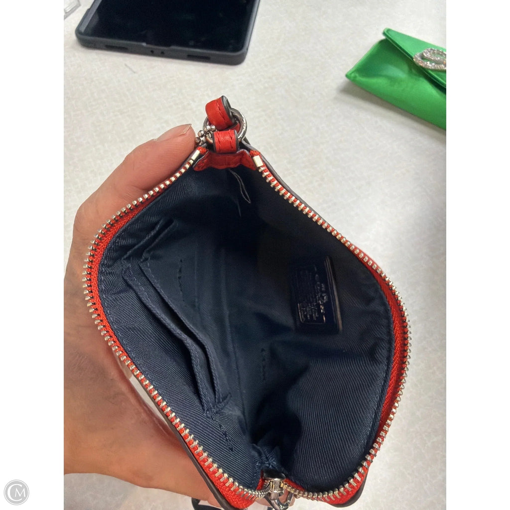 Wristlet Designer By Coach, Size: Small
