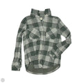 Blouse Long Sleeve By Thread And Supply In Green & Grey, Size: S
