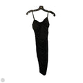 Dress Party Midi By Express In Black, Size: Xs