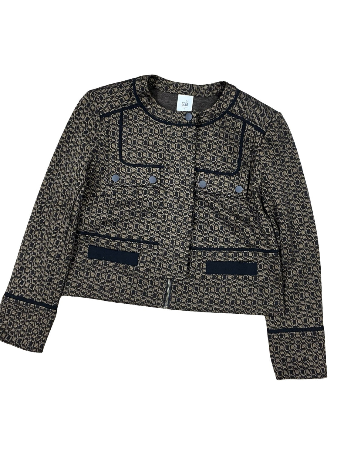 Blazer By Cabi In Brown, Size:S
