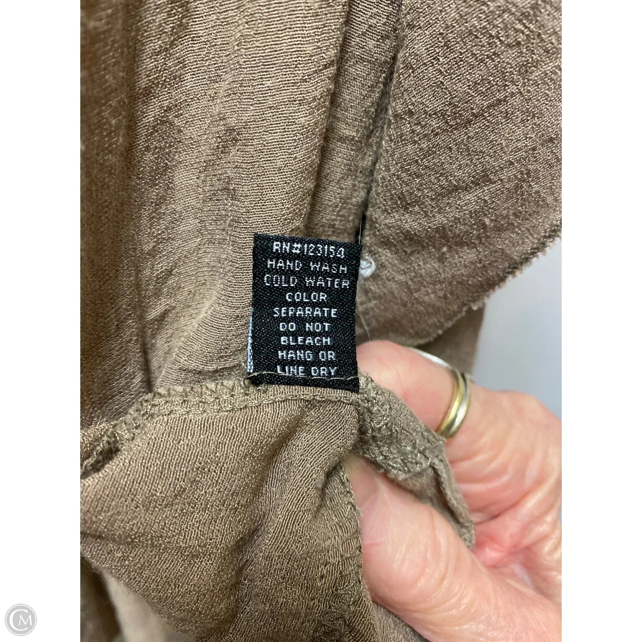 Vest Other By Clothes Mentor In Brown, Size: L