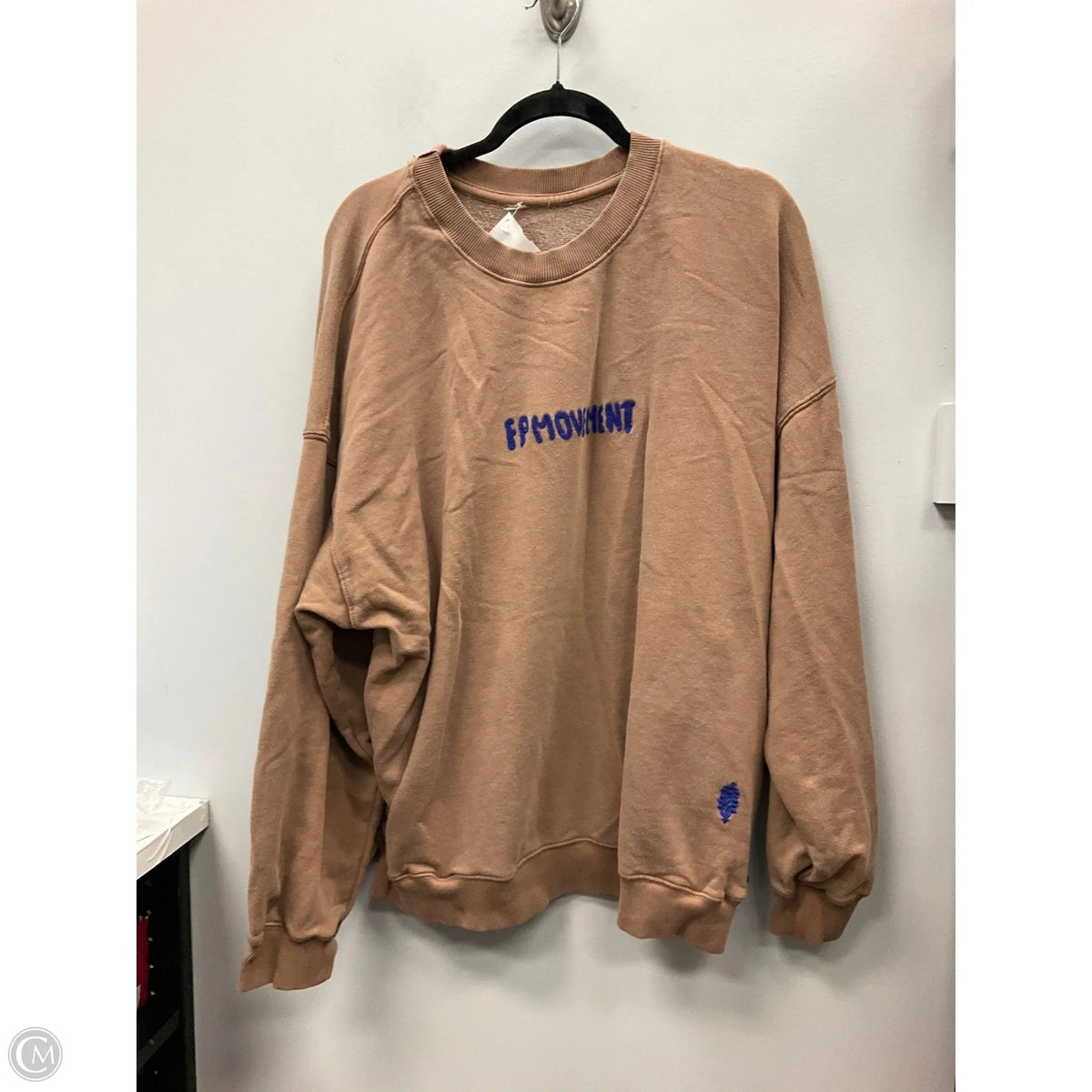 Sweatshirt Crewneck By Free People In Brown, Size: M