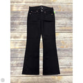 Jeans Straight By 7 For All Mankind In Black, Size: 0