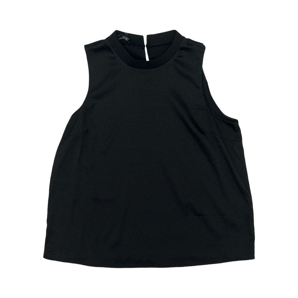 Blouse Sleeveless By Charlie B In Black, Size:L