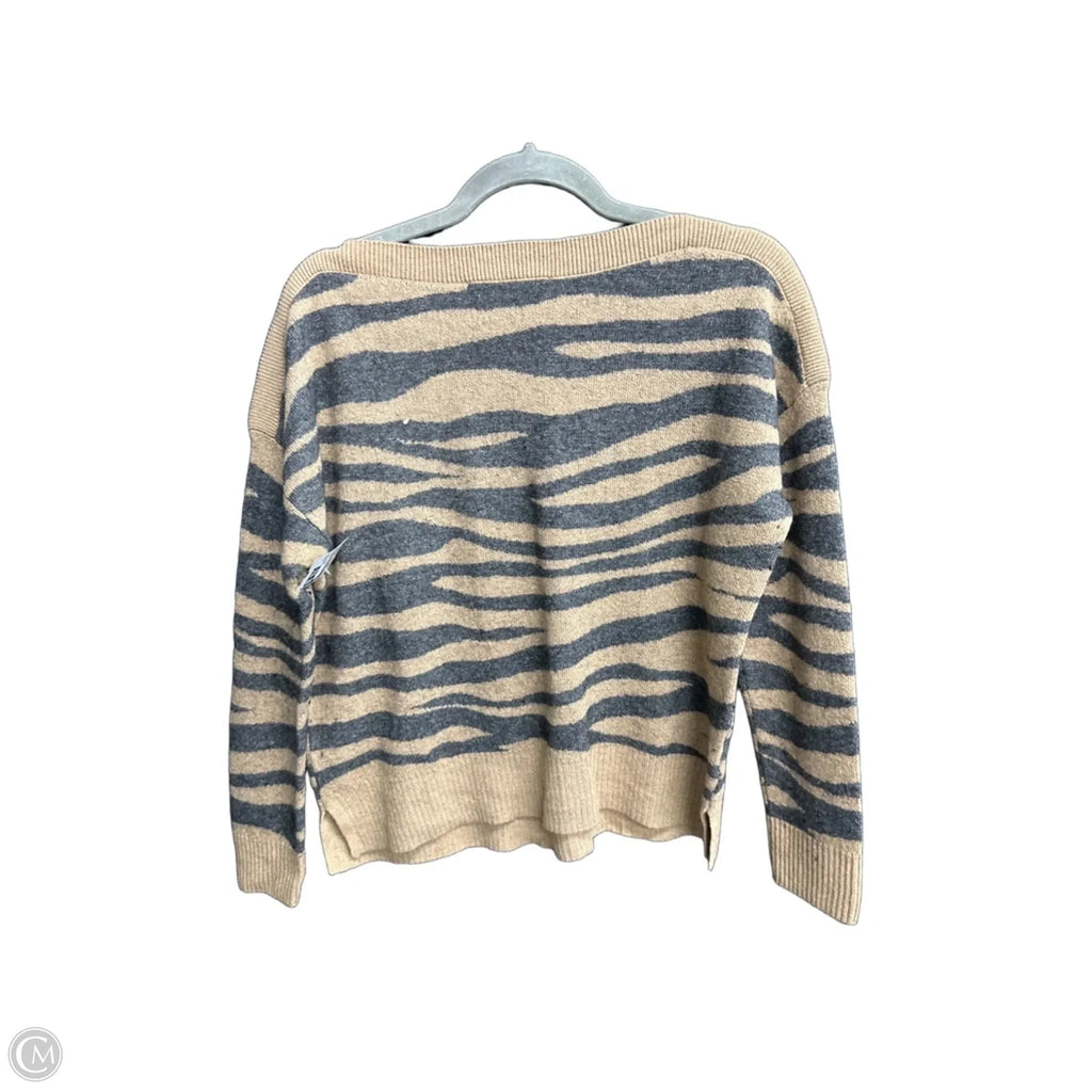 Sweater By Loft In Black & Brown, Size: S