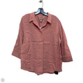 Top Long Sleeve By Chicos In Pink, Size: L