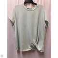 Top Short Sleeve By Skechers In Green, Size: Xxl
