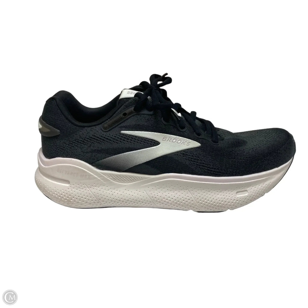 Shoes Athletic By Brooks In Black & White, Size: 8