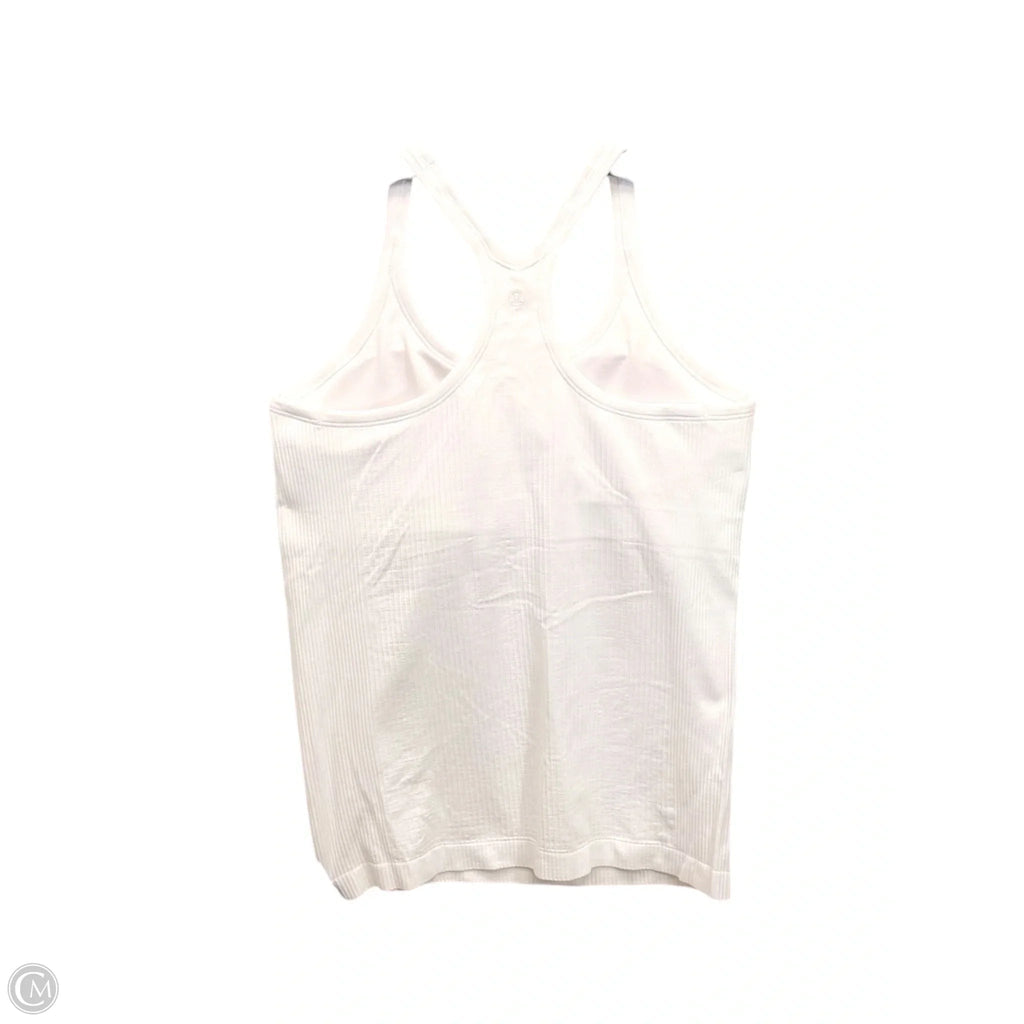 Athletic Tank Top By Lululemon In White, Size: 12