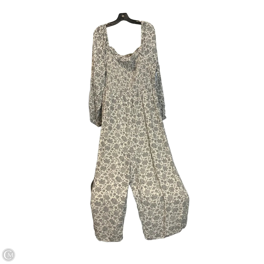 Jumpsuit By American Eagle In Cream, Size: Xxl