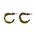 Earrings Hoop By Clothes Mentor In Gold