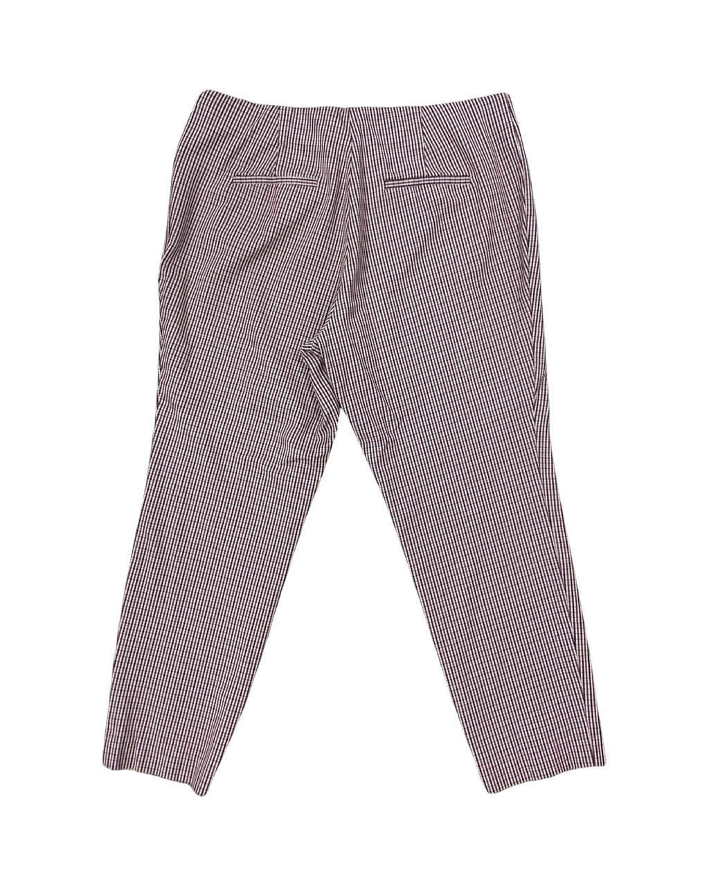 Pants Cropped By A New Day In Maroon, Size:16