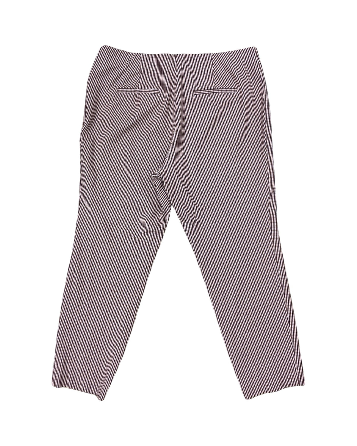 Pants Cropped By A New Day In Maroon, Size:16