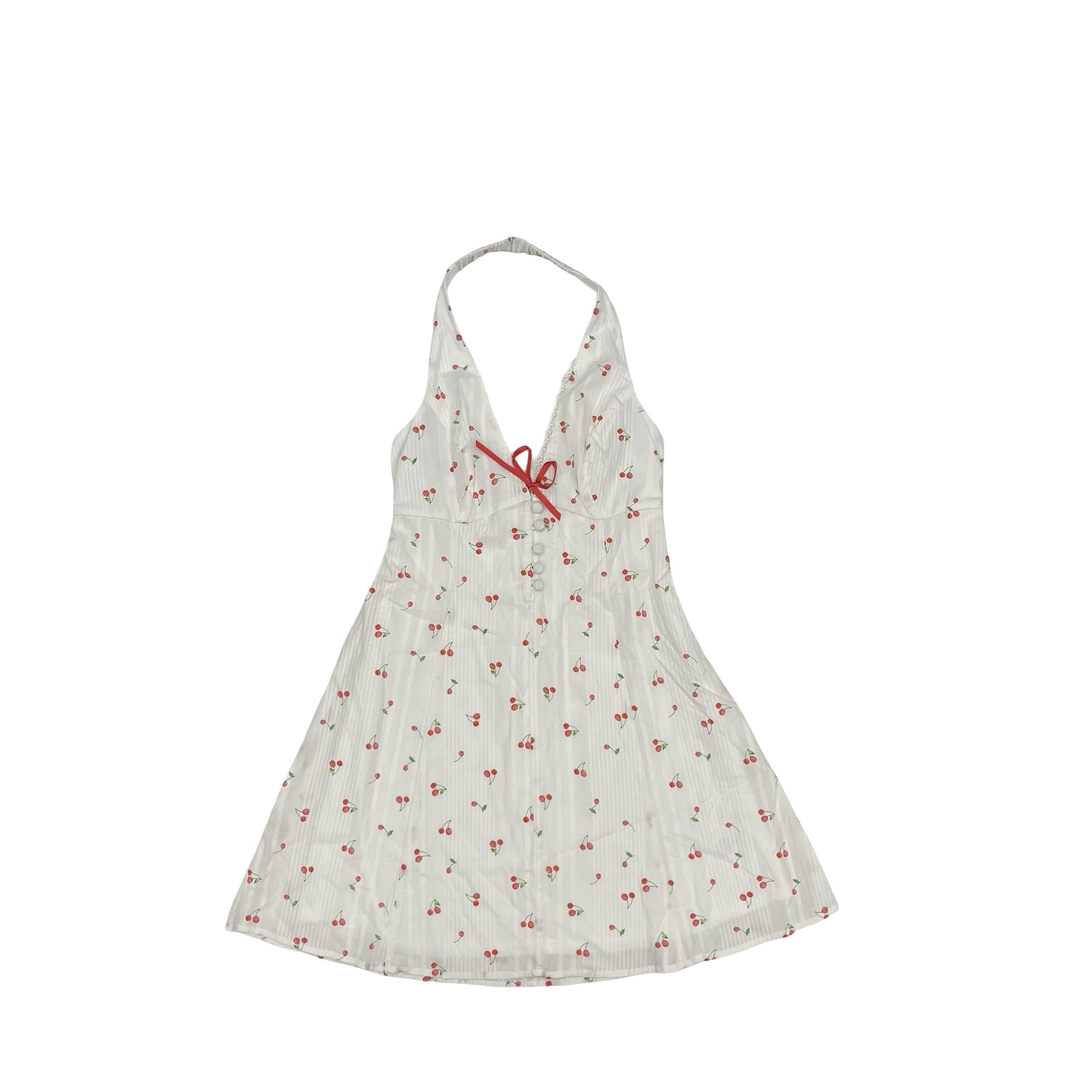 Dress Casual Short By Wild Fable In Red & White, Size:S