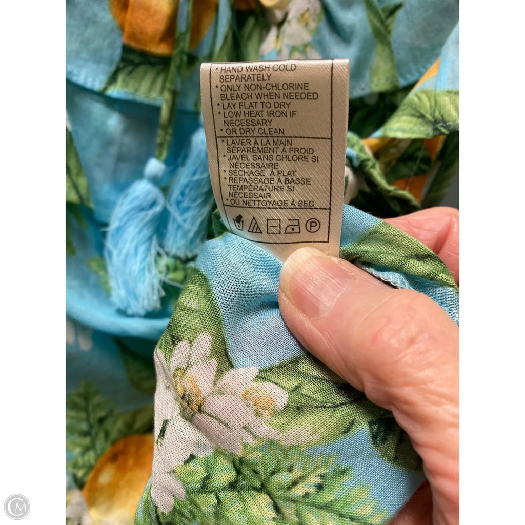 Top Short Sleeve By Bb Dakota In Blue, Size: M