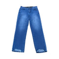 Jeans Straight By Mac And Me In Blue Denim, Size:4
