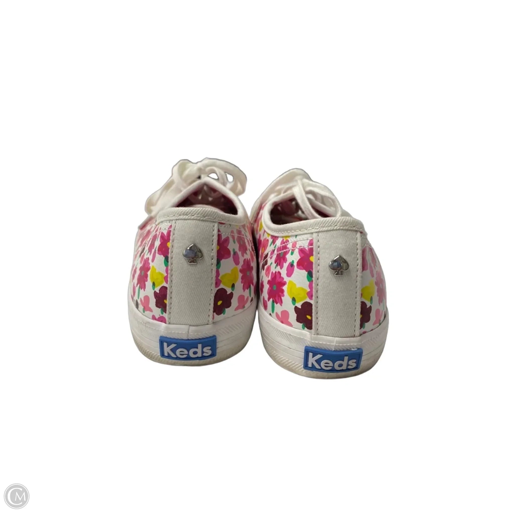 Shoes Sneakers By Keds In Pink & White, Size: 8