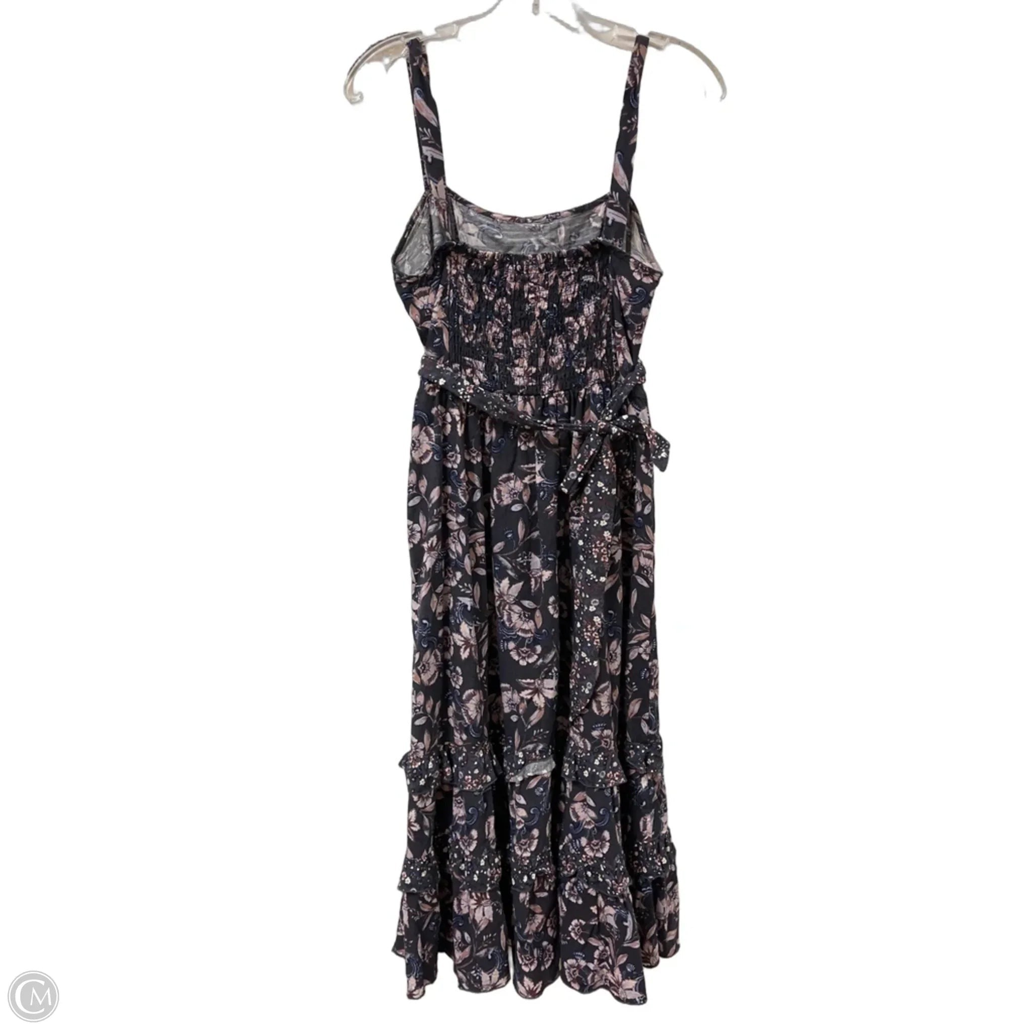 Dress Casual Maxi By Roan + Ryan In Grey, Size: M
