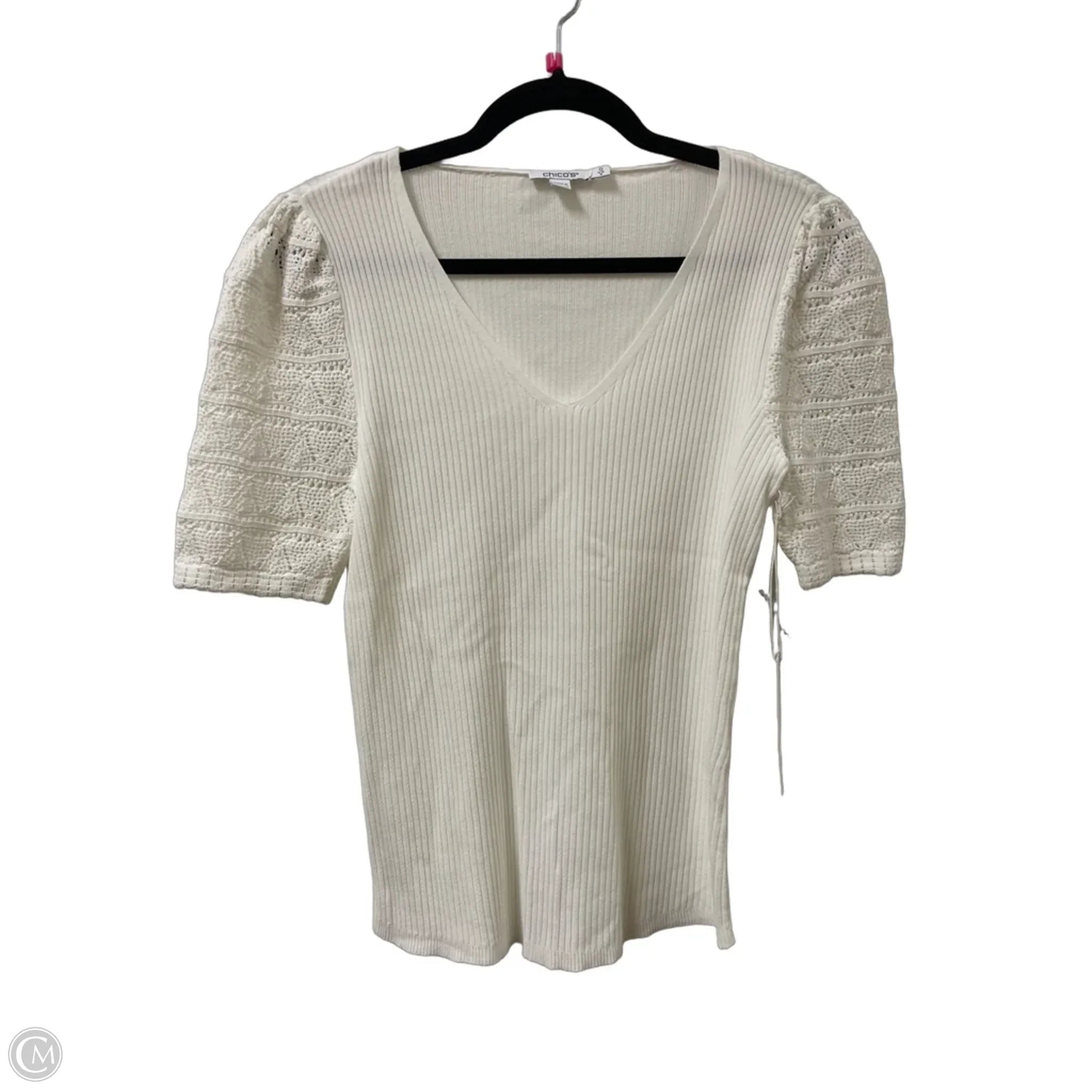 Top Short Sleeve By Chicos, Size: Xs
