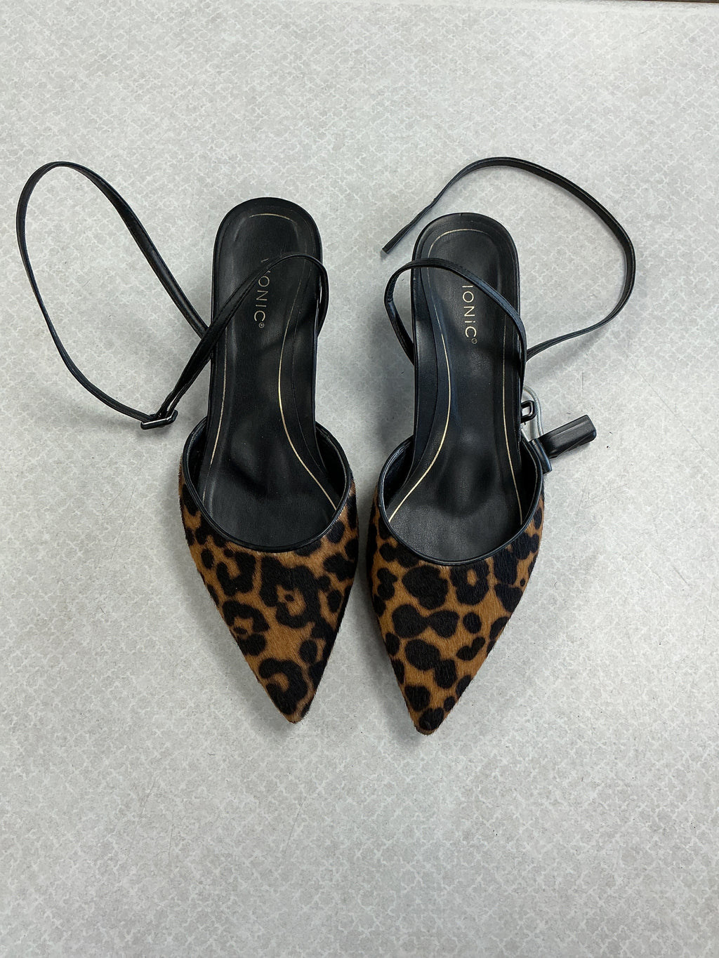 Shoes Heels Kitten By Vionic In Animal Print, Size:10