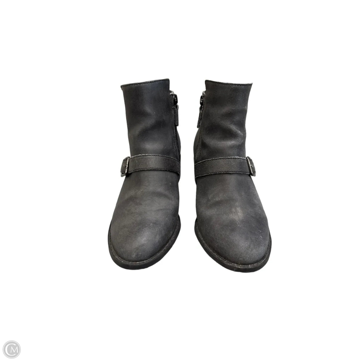 Boots Ankle Flats By Cole-haan In Grey, Size: 7