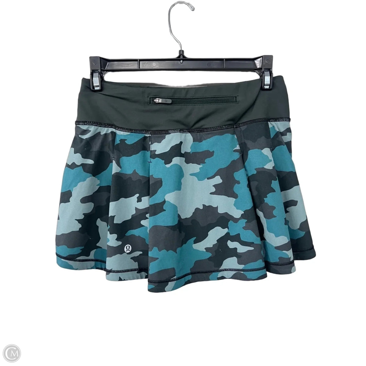 Athletic Skort By Lululemon In Camouflage Print, Size: 2