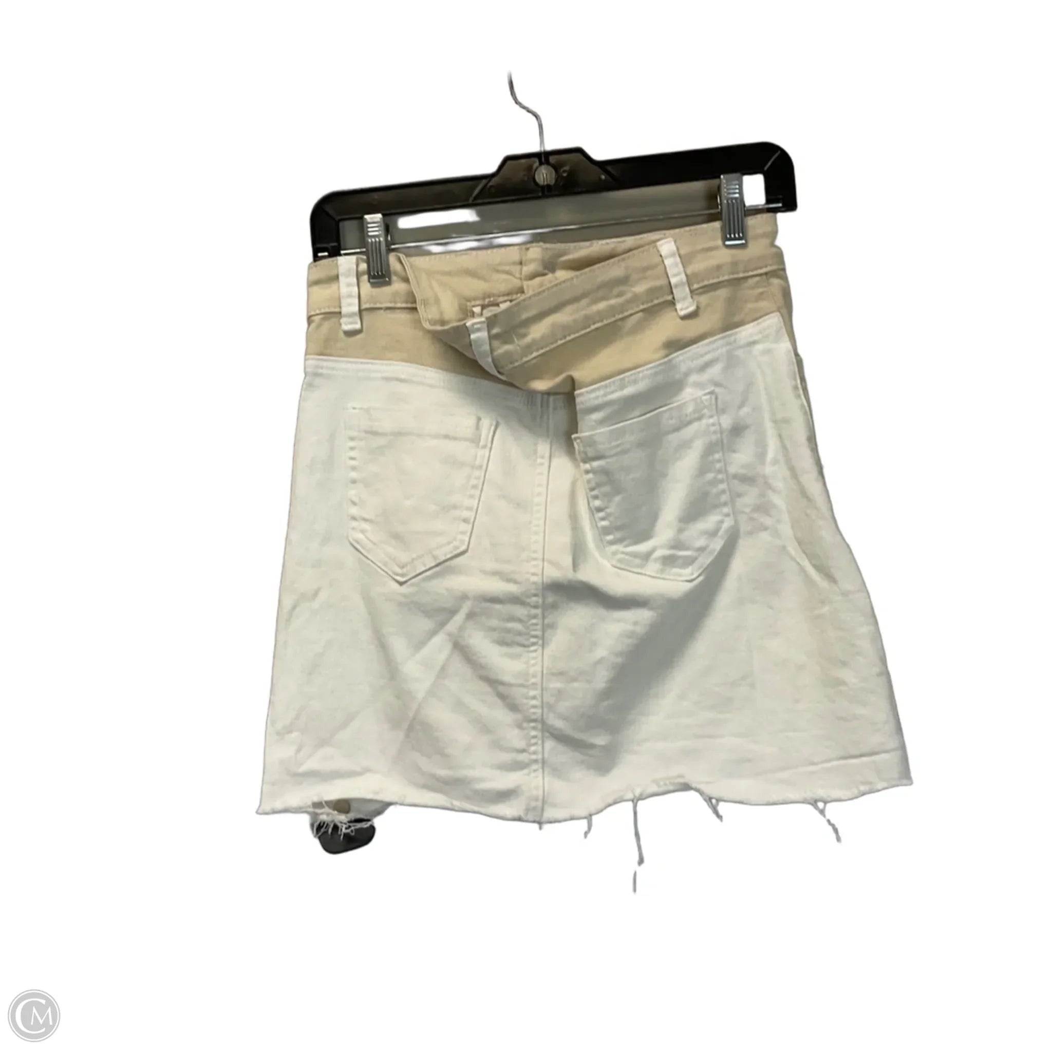 Skirt Mini & Short By Grace Karin In Cream & White, Size: S