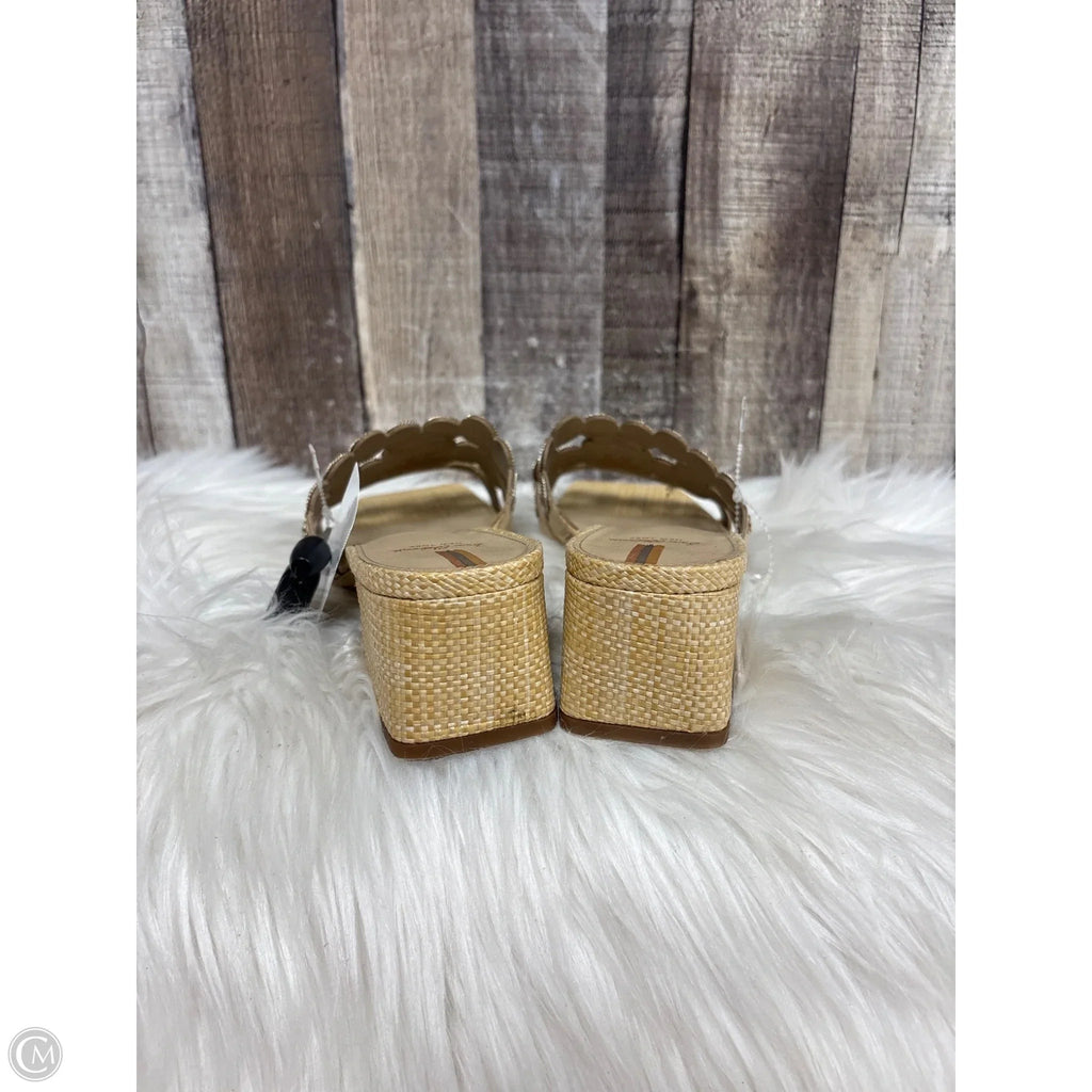 Sandals Heels Block By Sam Edelman In Tan, Size: 9